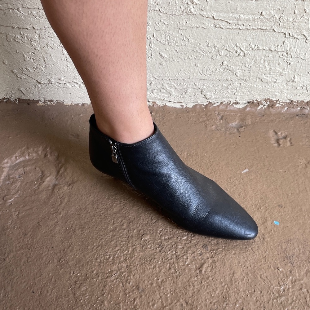 Vintage Prada leather ankle kitten heel booties boots - Picture 12 of 12